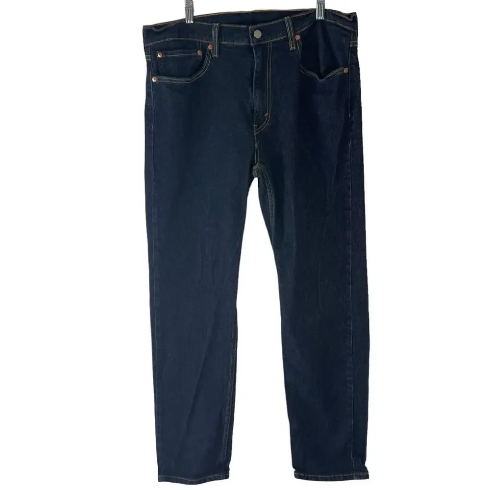 Levi's‎ NWOT 501 Men's Size W 36 X L 32 Dark Wash Straight Jeans